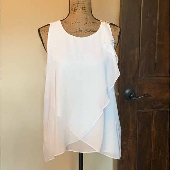 Jennifer Lopez Tops - HOST PICK! Lovely petite blouse-Never worn!